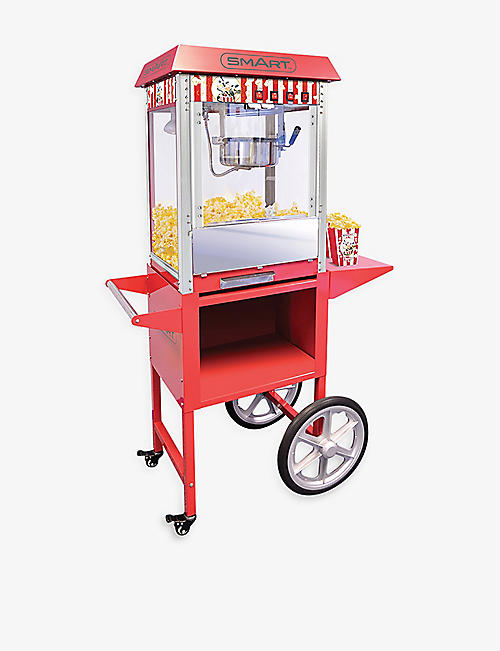 SMART: Theatre stainless-steel popcorn cart 156cm