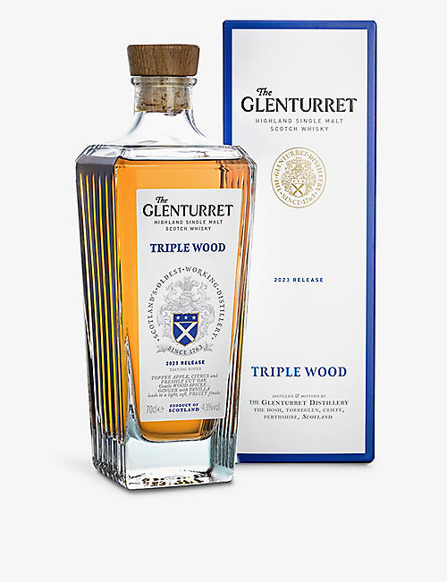 GLENTURRET: Glenturret Triple Wood 2023 single-malt Scotch whisky 700ml