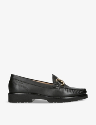 CARVELA COMFORT: Chord horse-bit leather loafers