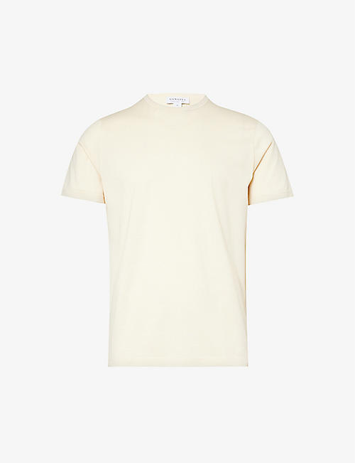 SUNSPEL: Sun crew-neck regular-fit cotton-jersey T-shirt