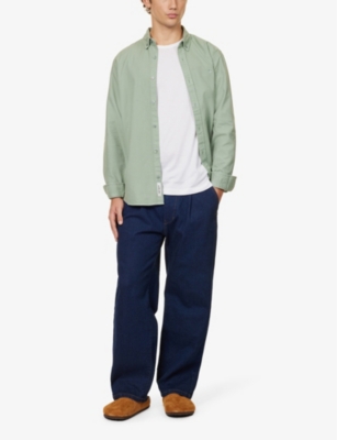 SUNSPEL: Sun crew-neck long-sleeve cotton-jersey T-shirt