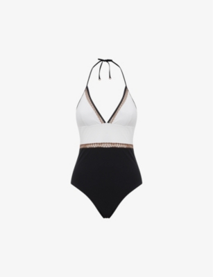 Reiss Miley High Cut Bikini Bottoms