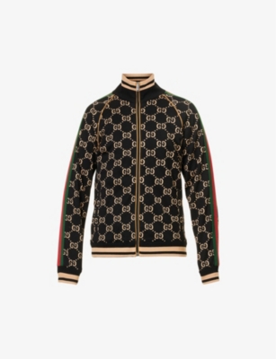 Gucci tiger print sales lightweight jacket