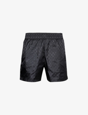 Gucci black 2024 swim shorts