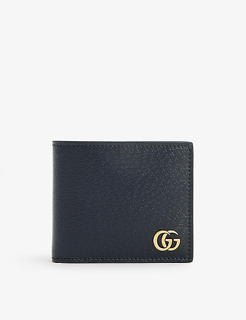 GUCCI: Marmont bi-fold leather wallet