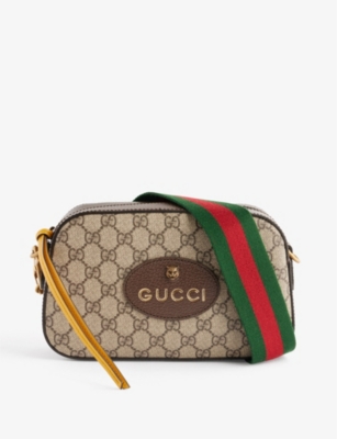 GUCCI GG Supreme canvas camera bag Selfridges