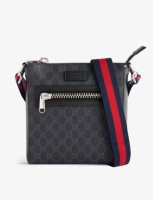 GUCCI - GG Supreme canvas cross-body bag | Selfridges.com