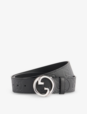 Gucci belt with on sale logo