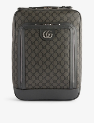 Gucci Ophidia Gg Medium Backpack In Grey Blk/gr.gre/blk/
