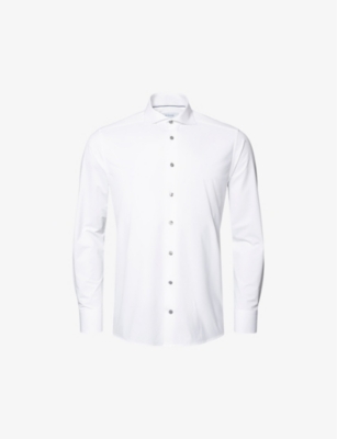 Eton Men's Slim-Fit Stretch Formal Shirt - Black - Size 15.5