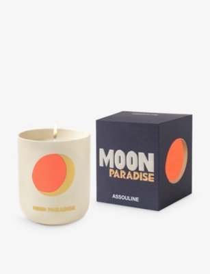 Shop Assouline Creme Travel From Home Moon Paradise Wax Travel Candle 319g