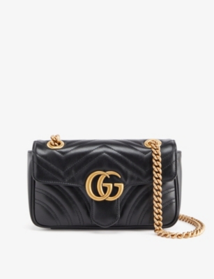 GUCCI Marmont XS leather cross body bag Selfridges