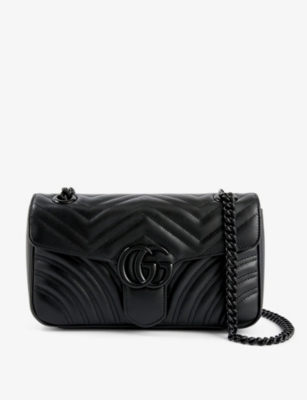 GUCCI: Marmont small leather cross-body bag