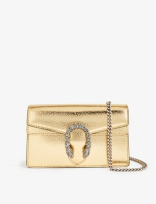 GUCCI Dionysus mini leather shoulder bag Selfridges