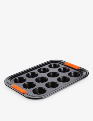 LE CREUSET: 12-cup Bakeware mini metal muffin tray