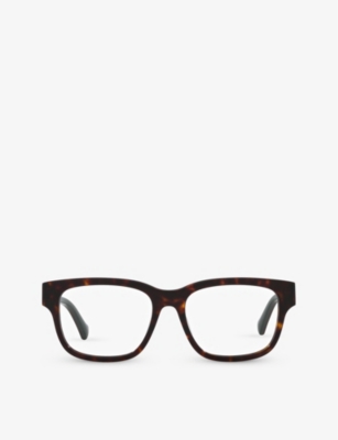 GUCCI: GG1303O square-frame tortoiseshell acetate eyeglasses