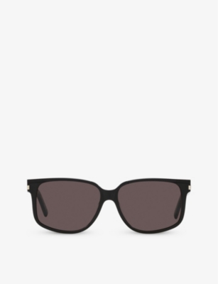SAINT LAURENT: SL599 square-frame acetate sunglasses