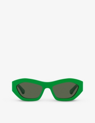 BOTTEGA VENETA: BV1221S cat-eye acetate sunglasses