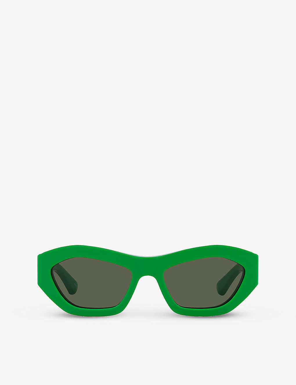 Bottega Veneta Womens Green Bv1221s Cat-eye Acetate Sunglasses