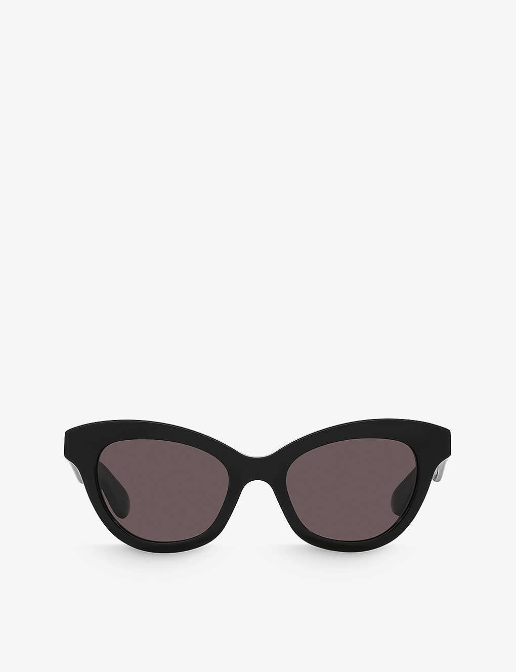 Alexander Mcqueen Womens Black Am0391s Cat-eye Acetate Sunglasses