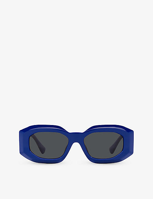 VERSACE: VE4425U irregular-frame nylon sunglasses