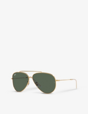 RAY-BAN: RBR0101S Aviator Reverse metal sunglasses