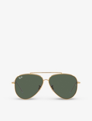 RAY-BAN: RBR0101S Aviator Reverse metal sunglasses