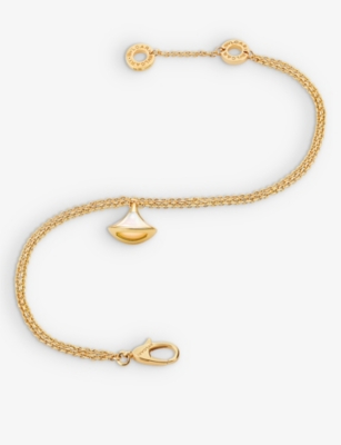 Divas' Dream 18ct yellow-gold and mother-of-pearl bracelet