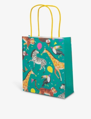 TALKING TABLES: Party Animals-print treat bags pack of eight