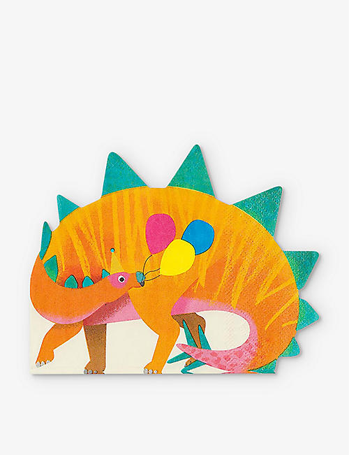 TALKING TABLES: Party Dinosaurs paper napkins pack of 16