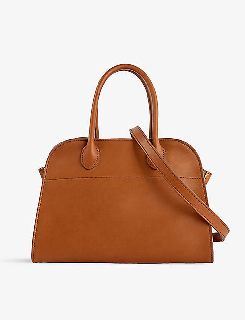 THE ROW: Margaux top-handle leather bag