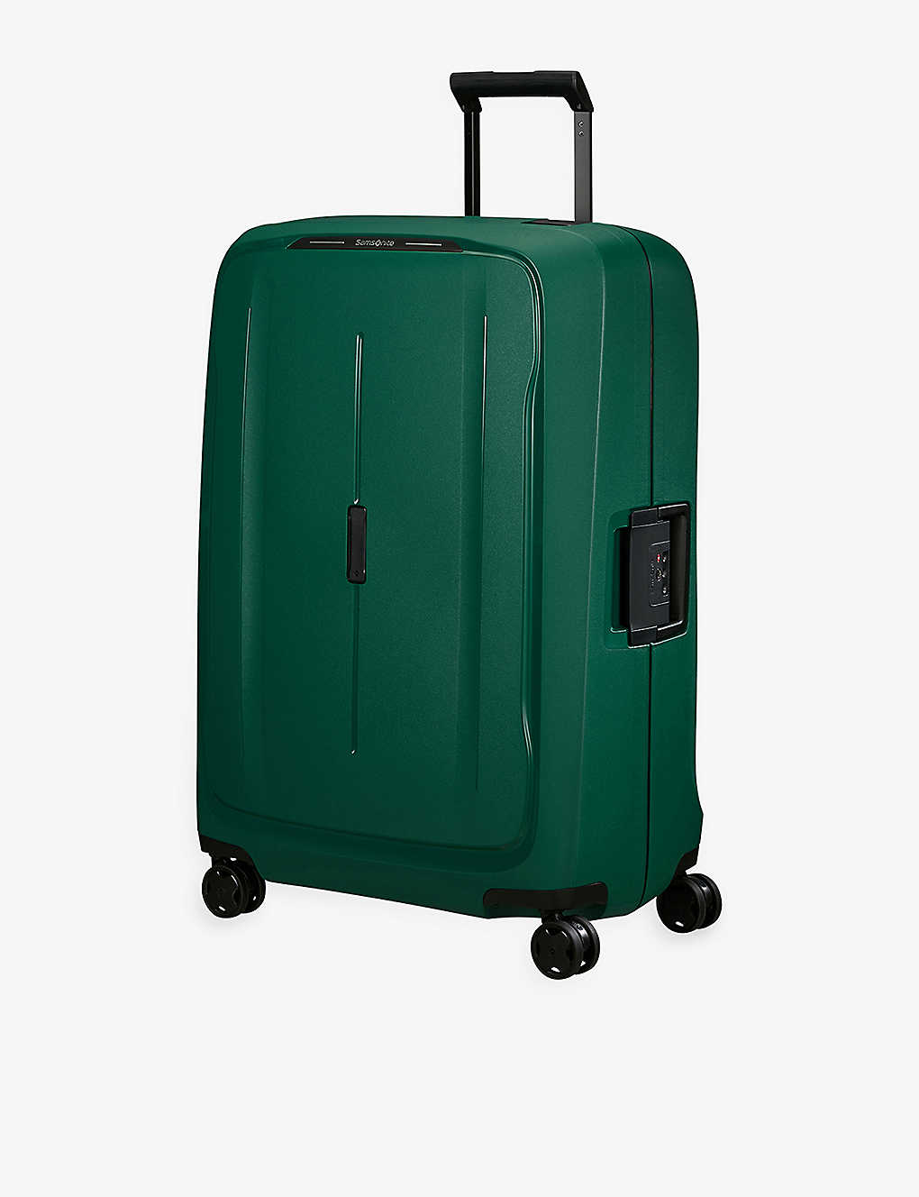 Samsonite Alpine Green Essens Spinner Hard Case 4 Wheel Recycled-polypropylene Suitcase 75cm