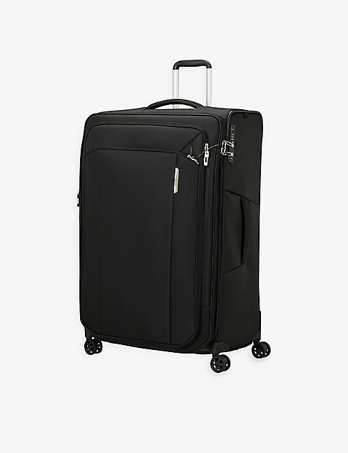 SAMSONITE: Respark spinner soft case 4 wheel recycled-plastic suitcase 82cm