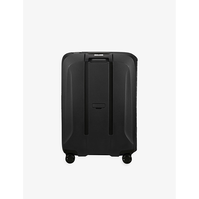 Shop Samsonite Essens Spinner Hard Case 4 Wheel Recycled-polypropylene Suitcase 69cm In Graphite
