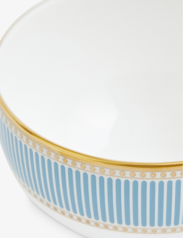 Helia striped china rice bowl 10cm