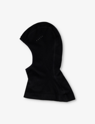 FALKE ERGONOMIC SPORT SYSTEM: Brand-typography moisture-wicking stretch-knit balaclava
