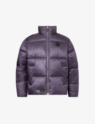 Aape Moonface Padded Shell Jacket In Grey