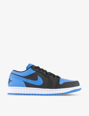 JORDAN: Air Jordan 1 Low leather low-top trainers