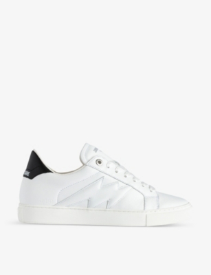 ZADIG&VOLTAIRE: La Flash leather low-top trainers