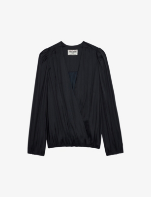 ZADIG&VOLTAIRE: Tyfon wrapped woven top