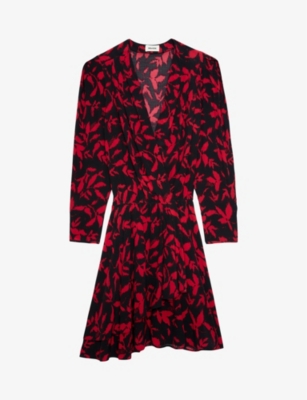 ZADIG&VOLTAIRE - Rogers floral-print woven mini dress | Selfridges.com