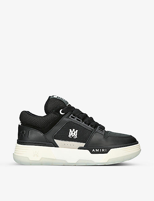 AMIRI: MA-1 chunky-sole leather low-top trainers