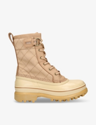 Sorel Caribou Royal Waterproof Boot In Beige Comb