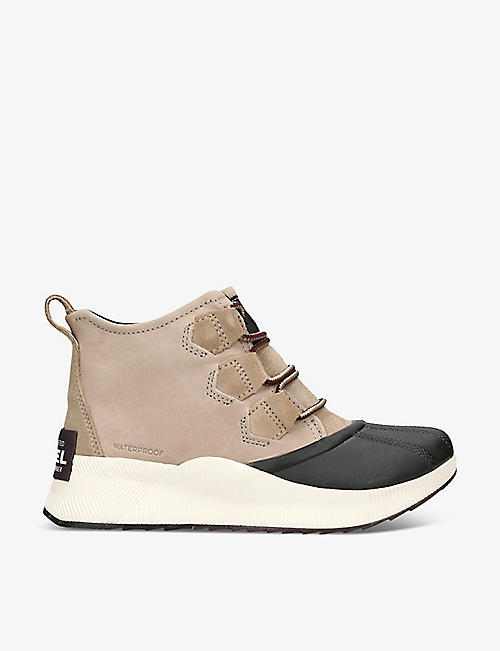 SOREL: Out ‘N About III Classic suede high-top trainers