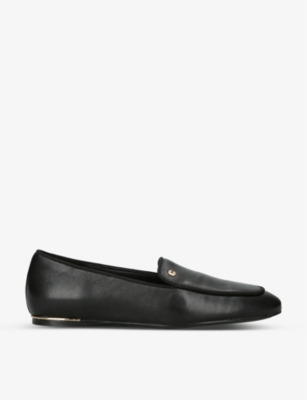 CARVELA: Loyal logo-embellished leather loafers