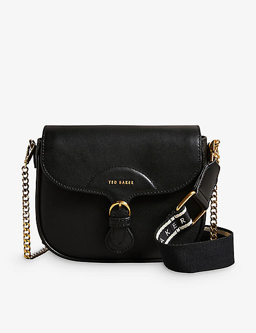 TED BAKER: Esia leather cross-body bag