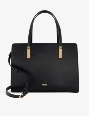 DUNE: Denbeigh faux-leather tote bag