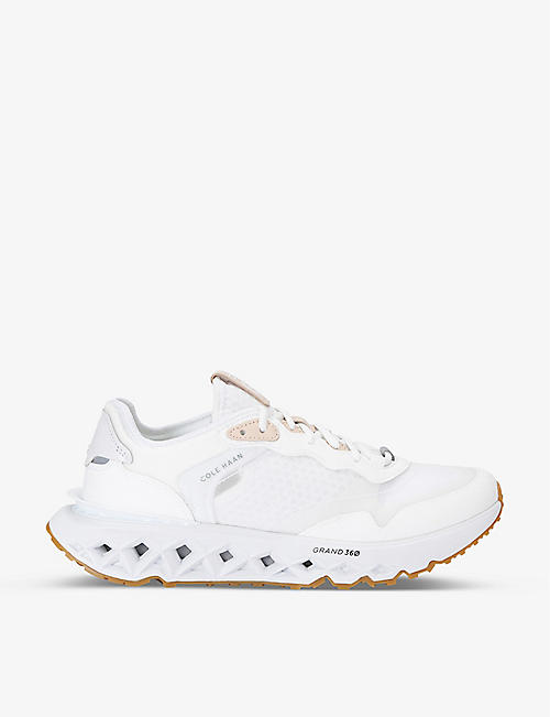 COLE HAAN: 5 Zerogrand mixed-material low-top trainers