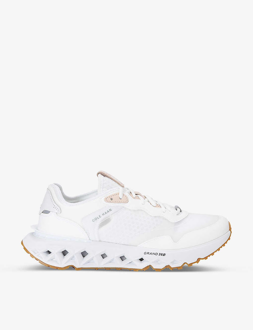 Cole Haan 5 Zerogrand Mixed-material Low-top Trainers In White/oth