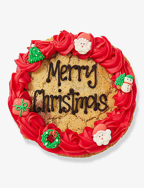 BLONDIES KITCHEN: Merry Christmas milk chocolate chip seven-inch cookie 600g